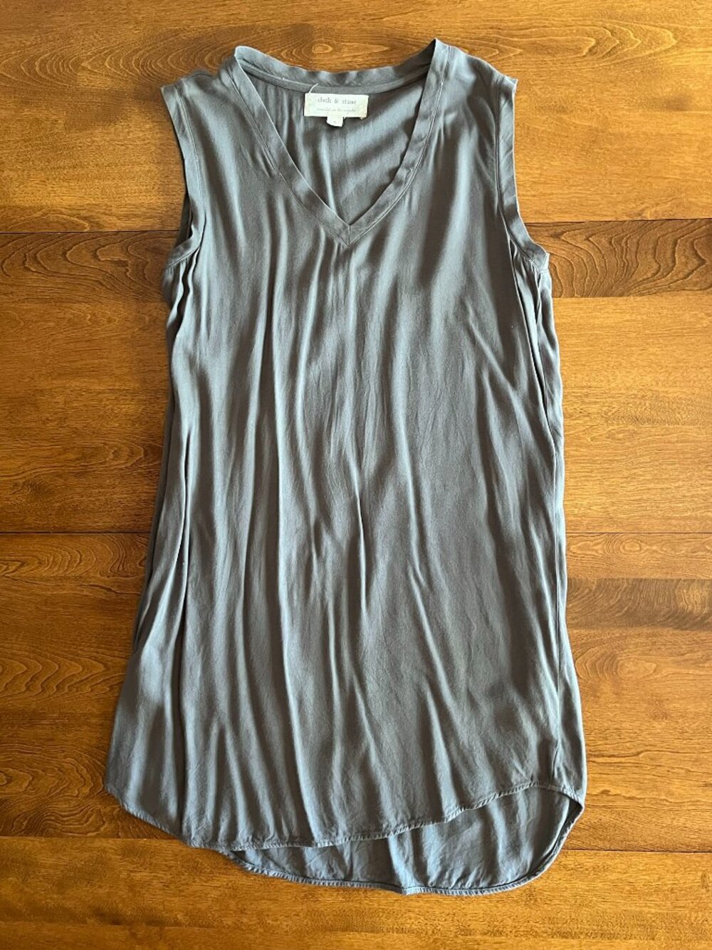 Cloth & Stone taupe sleeveless dress S